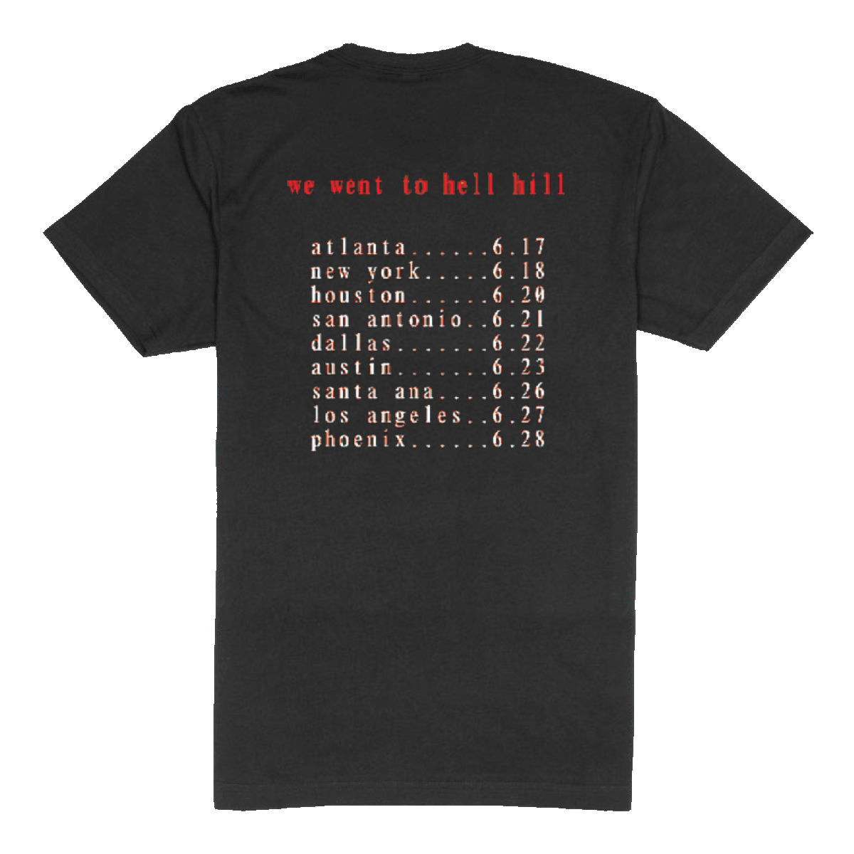 Hell Hill Tour Tee