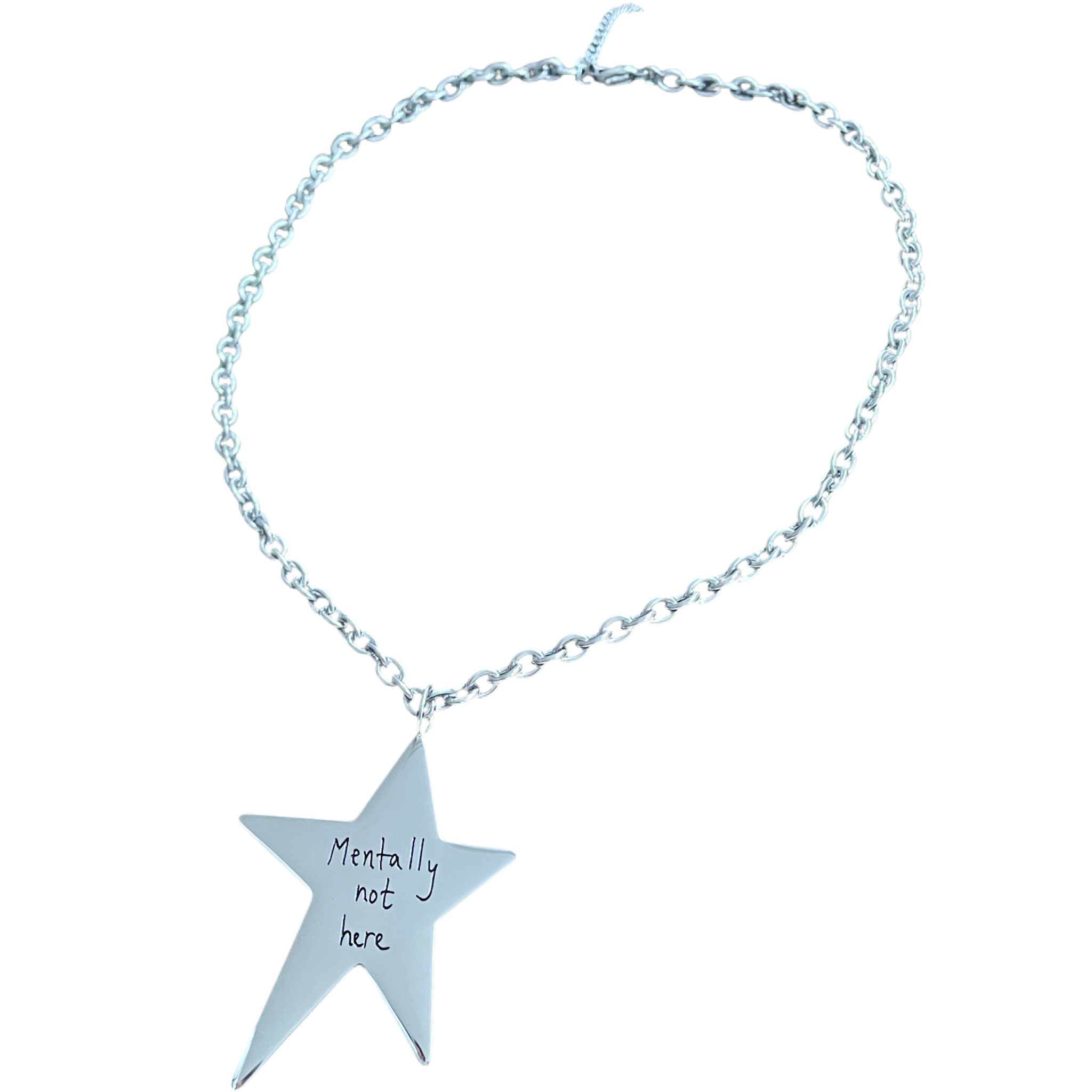 MENTALLY NOT HERE NECKLACE – elitamusic