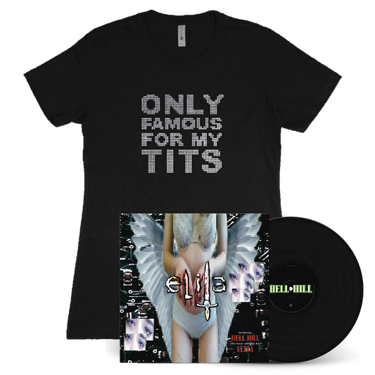 OFFMT Rhinestone Tee + Hell Hill Vinyl Bundle