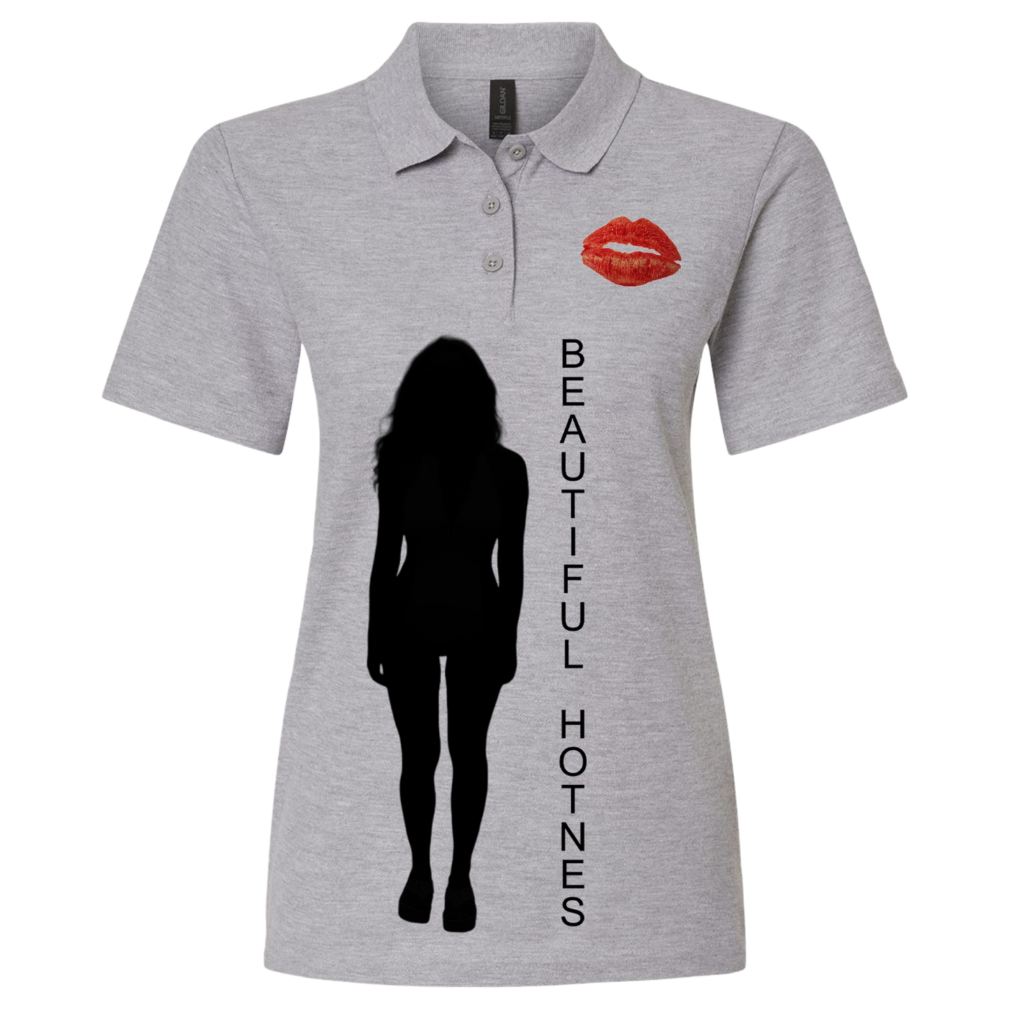 Beautiful Hotnes Silhouette Polo